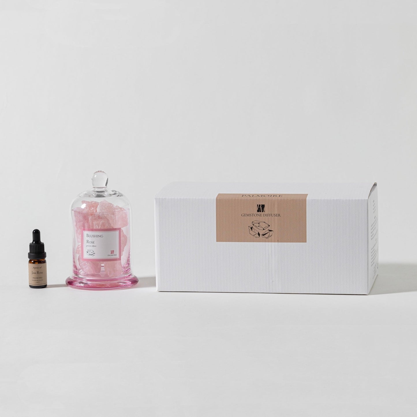 Diffuseur Blushing Rosé - Pierres Précieuses & Parfum Rose