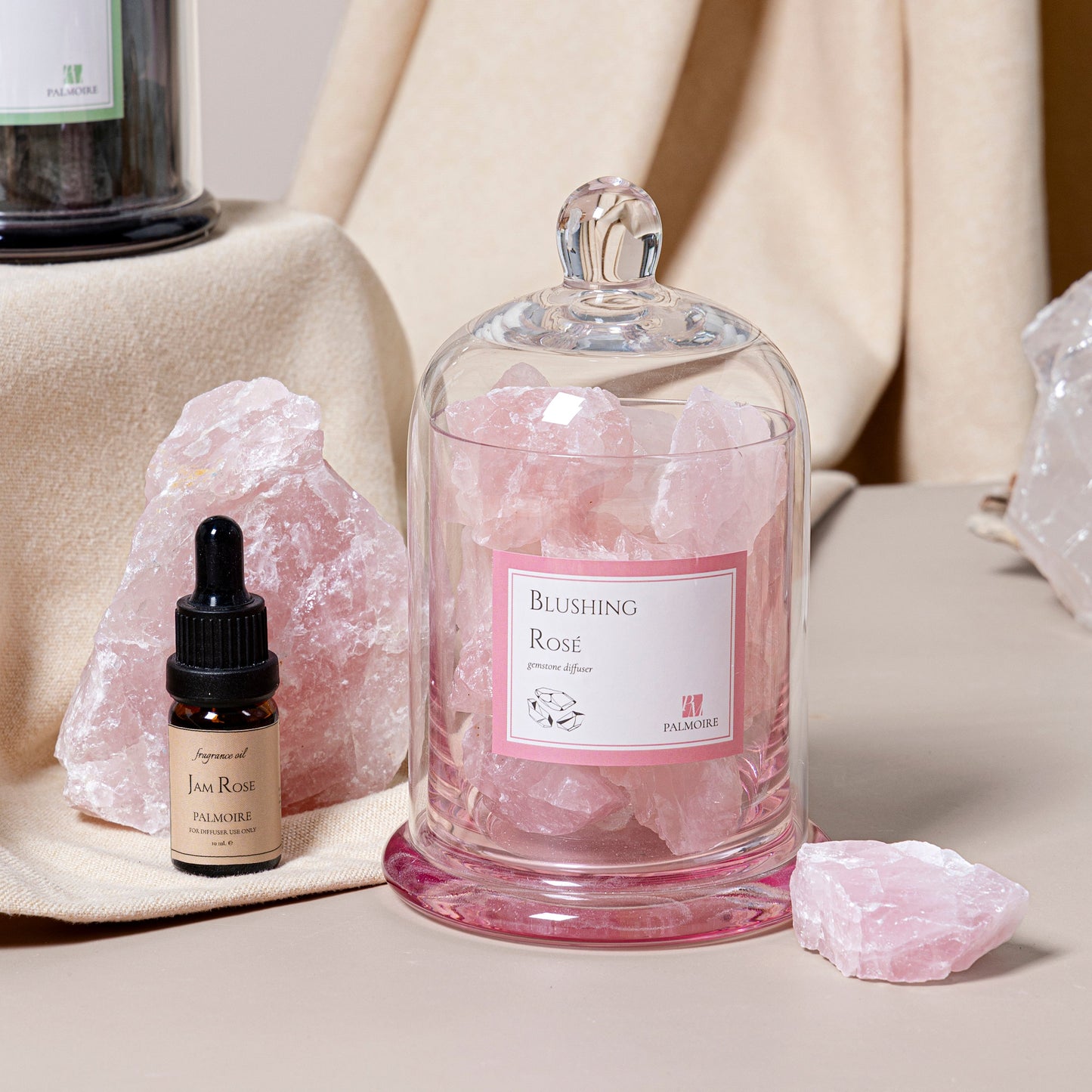 Diffuseur Blushing Rosé - Pierres Précieuses & Parfum Rose