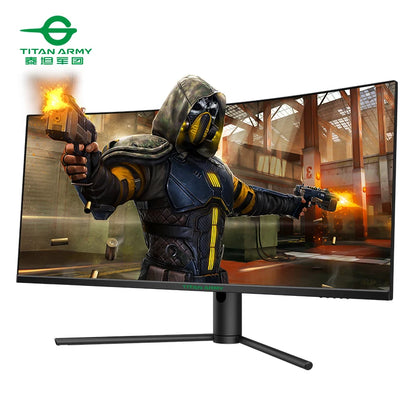 Moniteur Gaming incurvé TITAN ARMY C34A1R – 34” WQHD 3440×1440 – 165Hz – HDR400