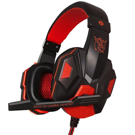 Casque Gaming filaire universel – PS4/PS5/Xbox/PC – Micro antibruit ajustable